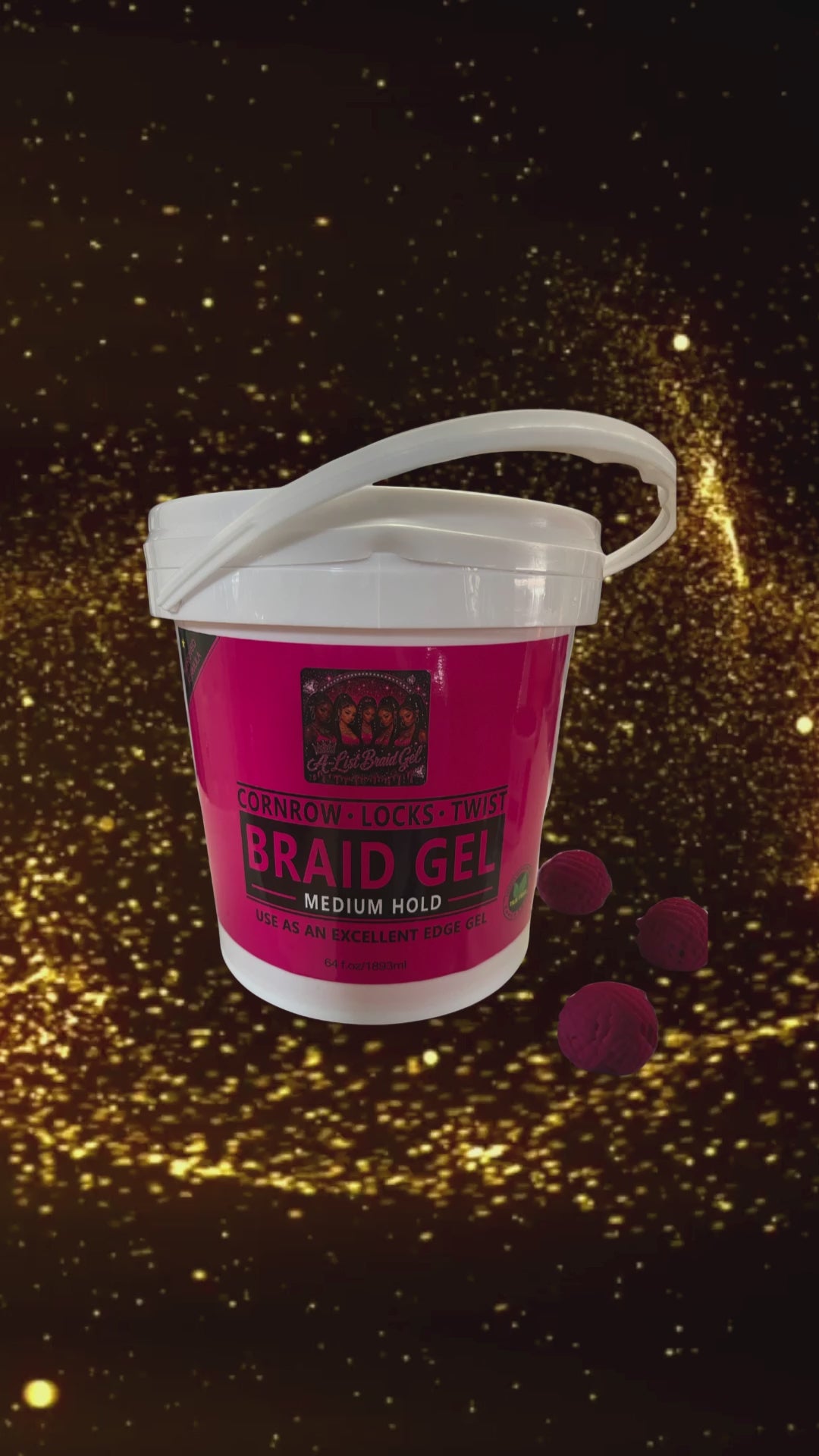 Medium Hold Edge Control Professional 64 oz